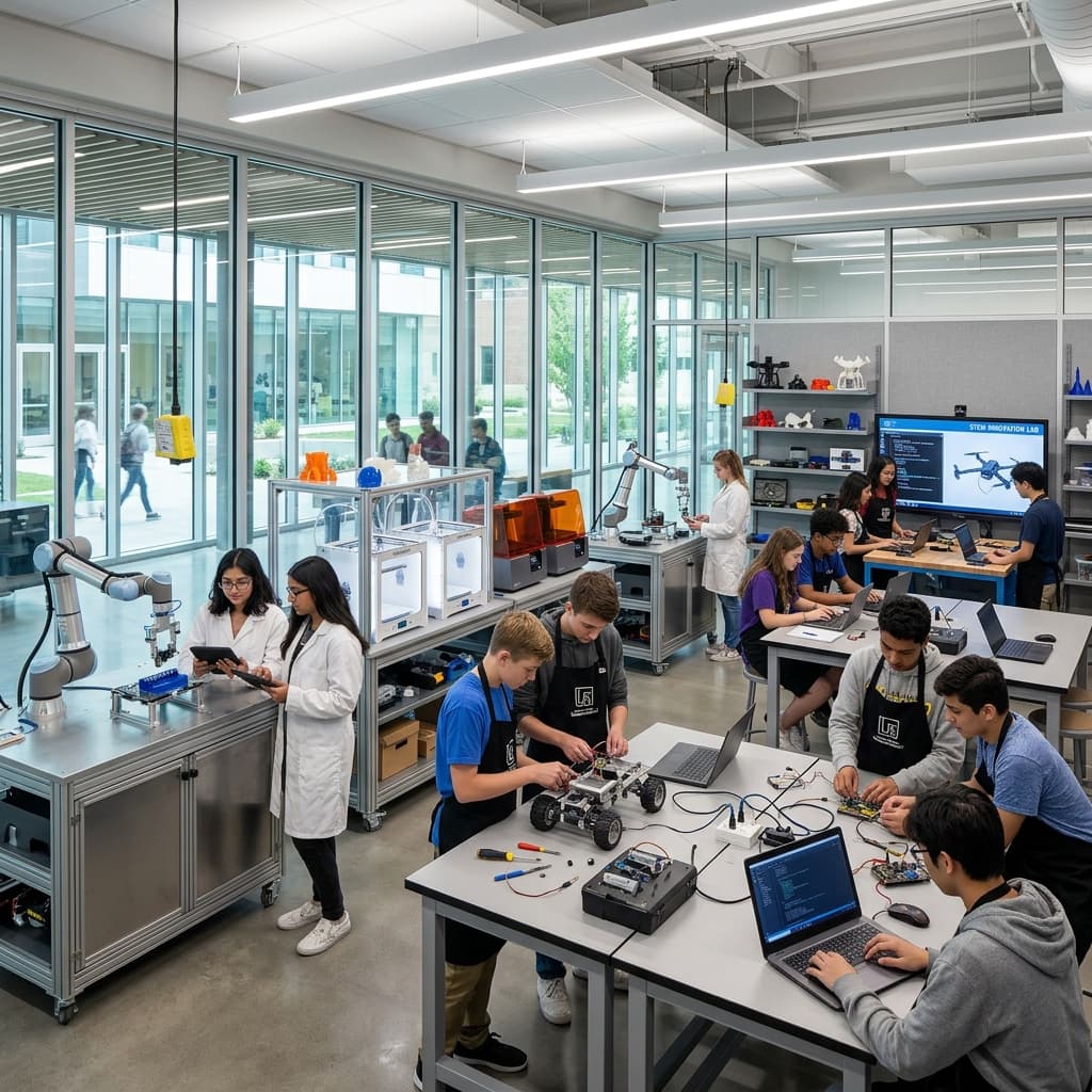 STEM Innovation & AI Robotics Labs